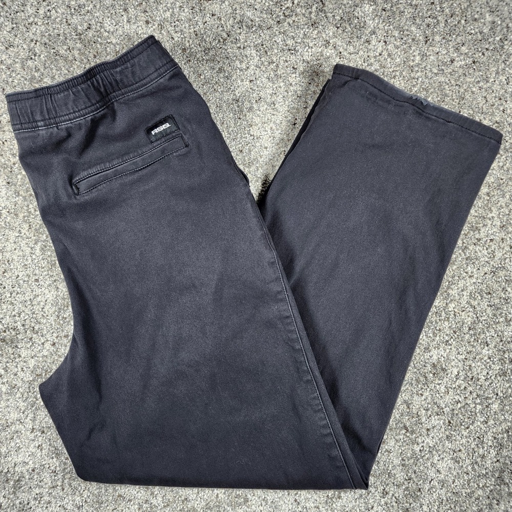 RSQ Jogger Pants Mens 32 Dark Gray Elastic Waist Drawstring Excellent